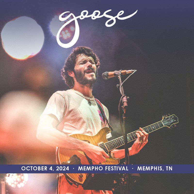 Goose Live Concert Setlist at Mempho Festival, Memphis, TN on 10042024